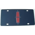 thumbnail image 1 of Lincoln Red Logo Stainless Steel License Plate, 1 of 1