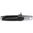 thumbnail image 1 of For Lincoln Town Car 1990-1997 Exterior Door Handle Driver Side | Front | Chrome Bezel With Black Lever | With Keyhole | Replacement For FO1310114 | 615343847399, F1VY5422405A, 1 of 6