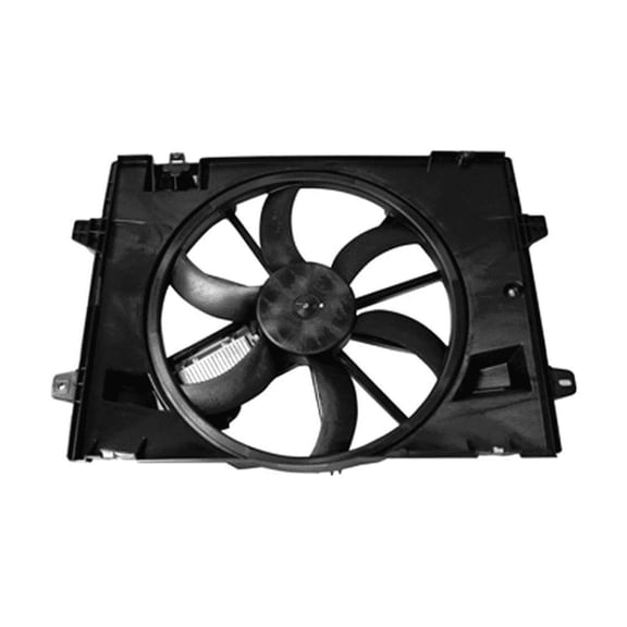 For Lincoln Town Car 2006 07 08 09 10 2011 Cooling Fan Assembly | Radiator Fan Type | Single Fan | With Fan Control Module | Replacement For FO3115178 | 8W1Z8C607C