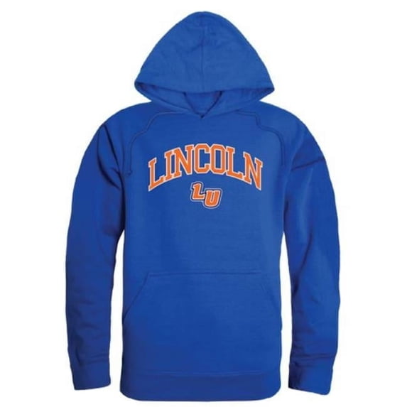 Lincoln University Lions Campus Hoodie, Royal - Small