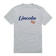 thumbnail image 1 of Lincoln University Lions Script T-Shirt, Heather Grey - 2XL, 1 of 1