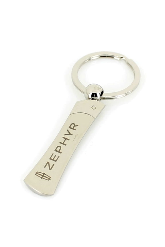 Lincoln Zephyr Blade Key Chain (Chrome)