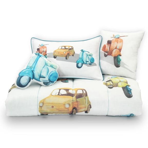 Lincove Vintage Car Bedding Set