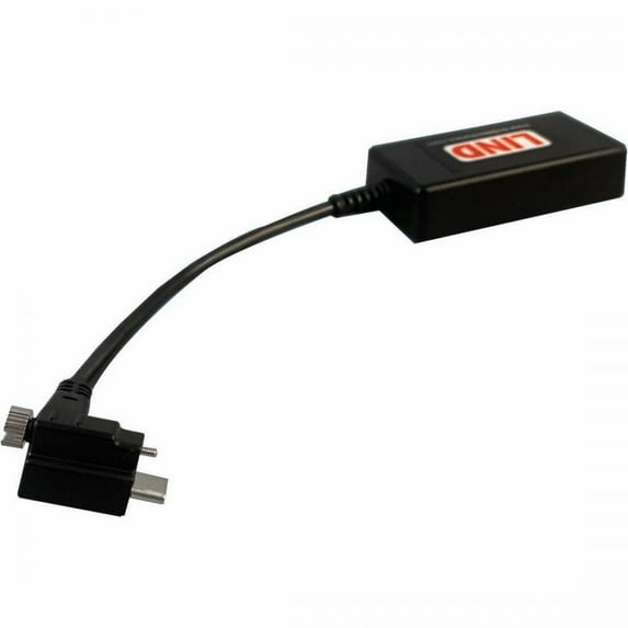 Lind Electronics DE2UC-5618 Power Interconnect Cord - For Notebook, Tablet PC - 3 ft Cord Length - Mini Bondi / USB Type C