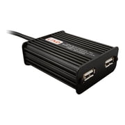 Lind Electronics Dual USB Power Adapter with 72INCH MS27467T9B98P 3-PIN Military Input Connector