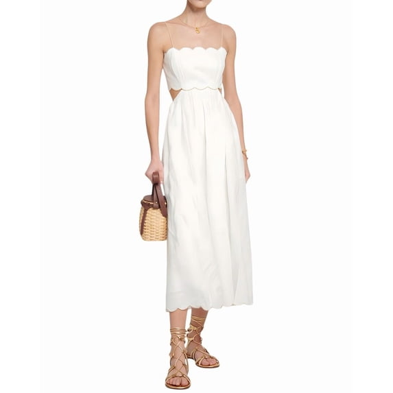 Linda Charm womens Linen Dress, 2