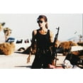 thumbnail image 1 of Linda Hamilton In Vest Holding Machine Gun Sunglasses Terminator 2 24X36 Poster, 1 of 1
