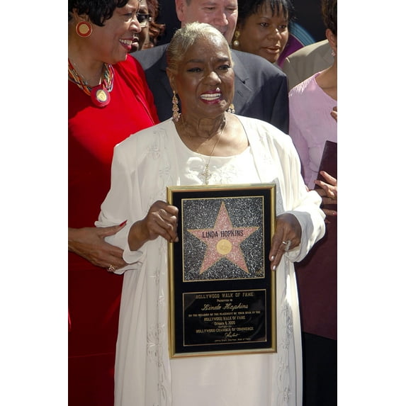 Linda Hopkins At Arrivals For Linda Hopkins Receives Star On Hollywood Walk Of Fame, , Hollywood, Ca, October 06, 2005. Photo By Michael GermanaEverett Collection Celebrity (8 x 10)