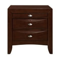 thumbnail image 1 of Global Furniture USA Linda Merlot Contemporary Nightstand, 1 Pc., 1 of 4