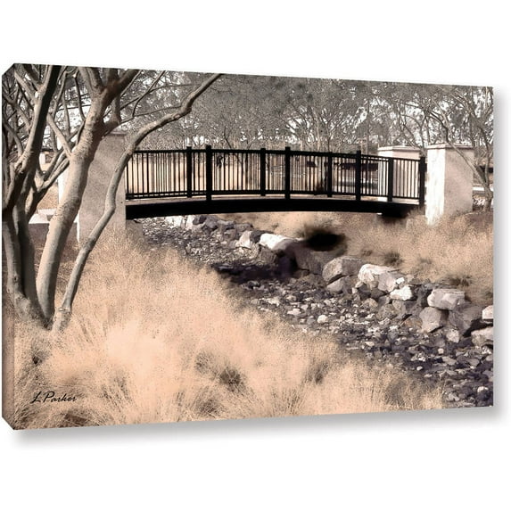 Linda Parker "Bridge Over Wash" Gallery-Wrapped Canvas