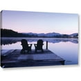 thumbnail image 1 of Linda Parker "Mirror Lake, Lake Placid" Gallery-Wrapped Canvas, 1 of 1