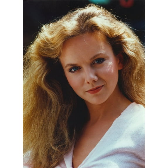 Linda Purl Portrait in White Dress Photo Print (24 x 30)