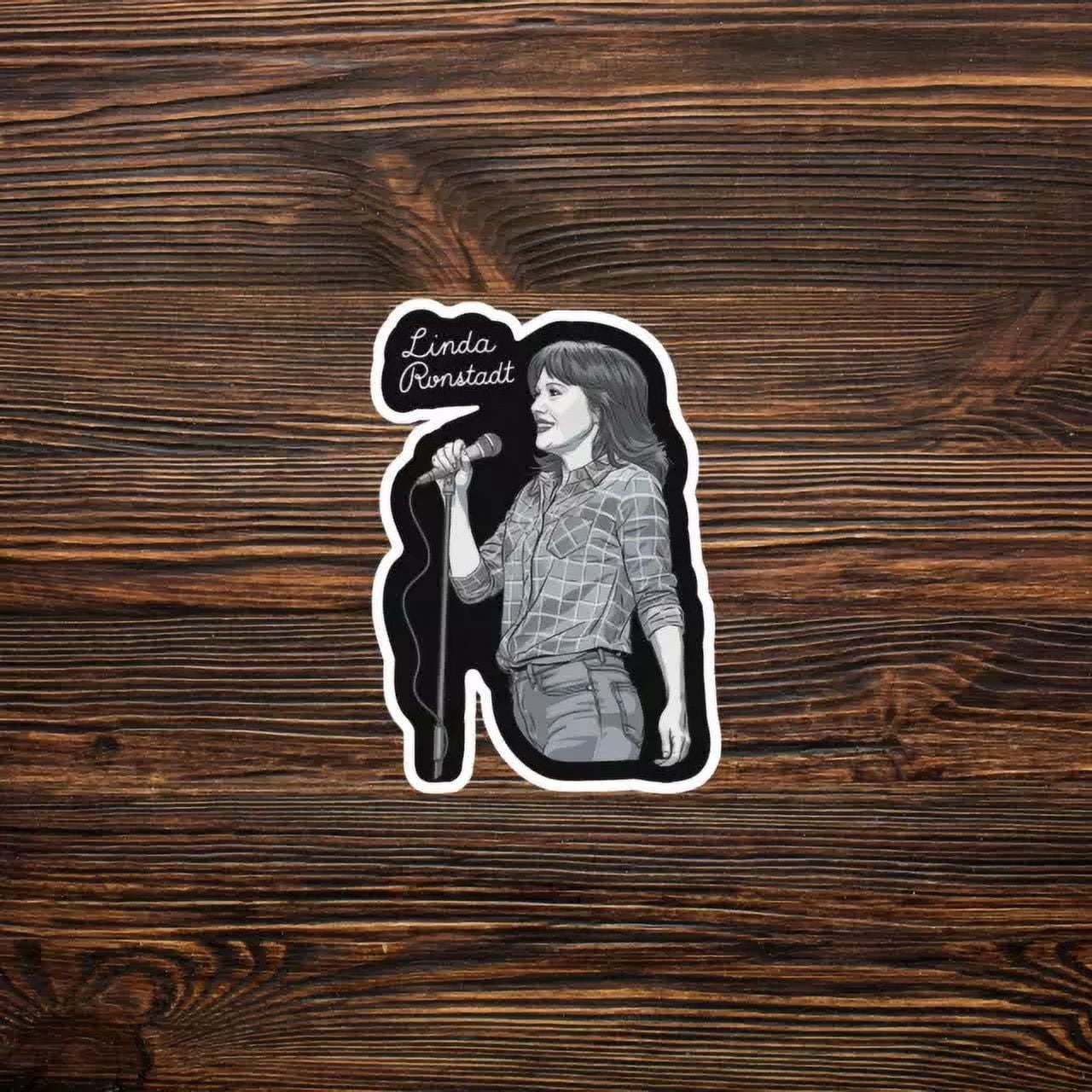Linda Ronstadt Country Rock Legend Sticker - Vintage Style ...