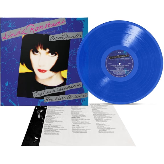 Linda Ronstadt - Cry Like a Rainstorm - Howl Like the Wind - Translucent Blue - Music & Performance - Vinyl