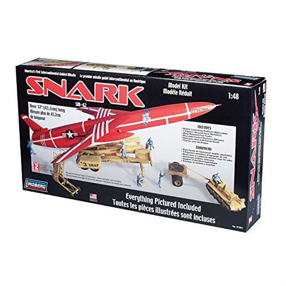 Lindberg 1:48 Scale Snark SM-62 Model Kit