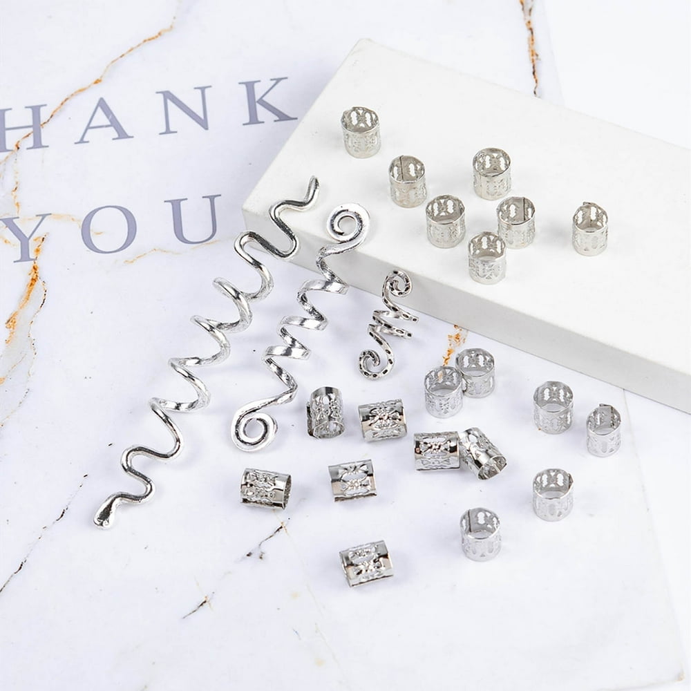 Lindbes 1set of Hair Accessories Loc Hair Jewelry for Women Braids