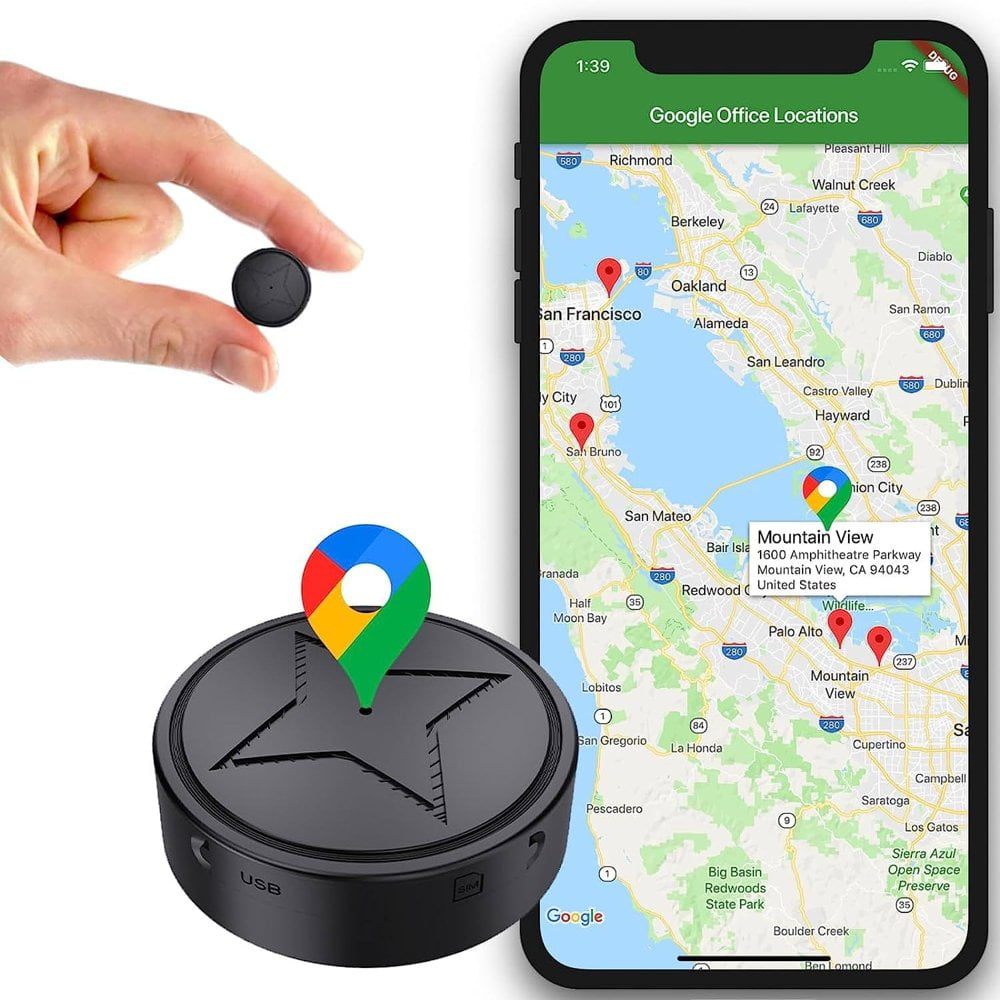 4g Magnetic Hidden Gps Tracker For Vehicles Real Time Portable Wireless