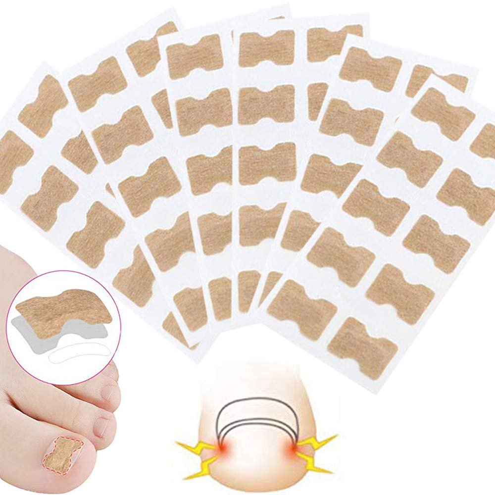 Lindbes Ingrown Toenails Stickers 60PCS Gluefree Toenail Patch