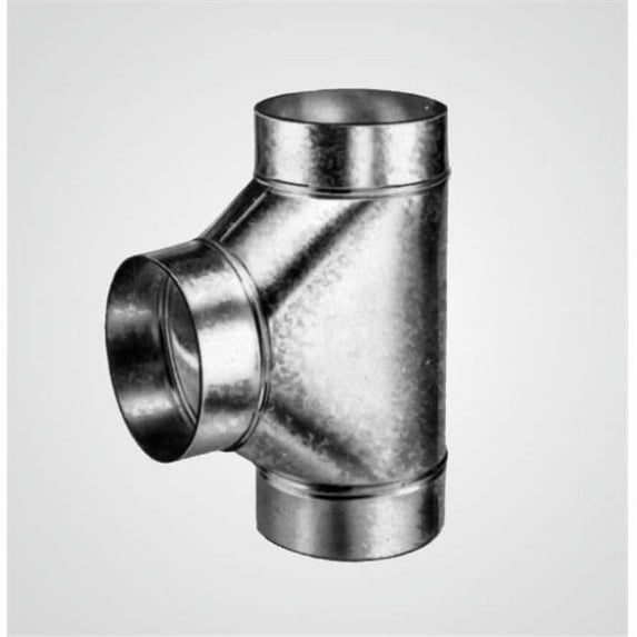 Lindemann 350507 7 Inch Galvanized Tee Section