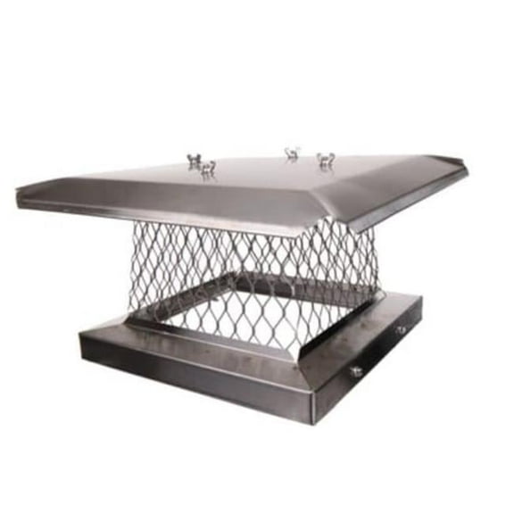 Lindemann LMP1318 13 x 18 in. Smart Stack Multi-Pack Chimney Caps - Pack of 4