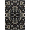 thumbnail image 1 of Linden 7811B Navy and Blue Floral Area Rug 1'10"X3', 1 of 4