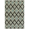 thumbnail image 1 of Linden 7825C Blue and Grey Lattice Area Rug 1'10"X3', 1 of 4