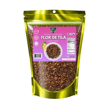 Green Royalty Flor de Tila (Linden Flower) – 4 oz | Herbal Tea for Relaxation | Loose Leaf Tila
