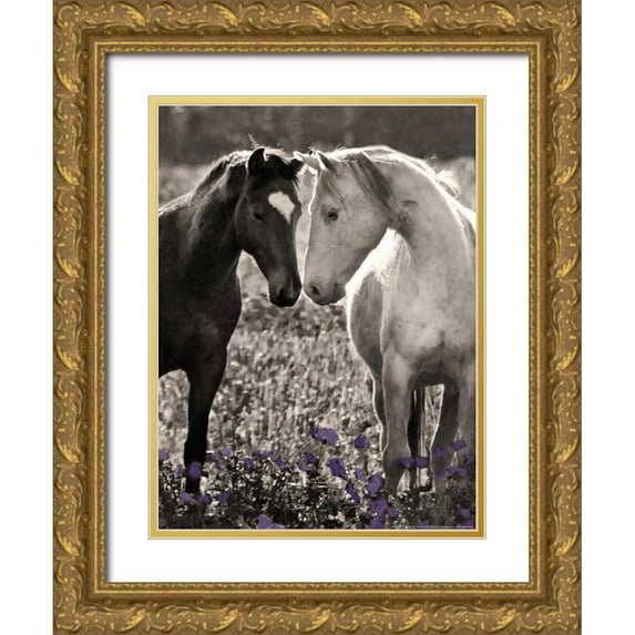 Linden, Sally 19x24 Gold Ornate Wood Framed with Double Matting Museum Art Print Titled - Bff