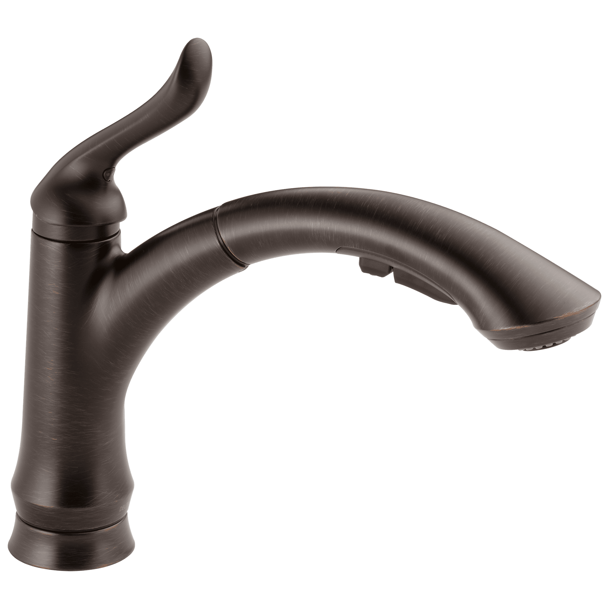 Venetian Bronze Single Handle Pull-Out Kitchen Faucet with Multi-Flow Spray
