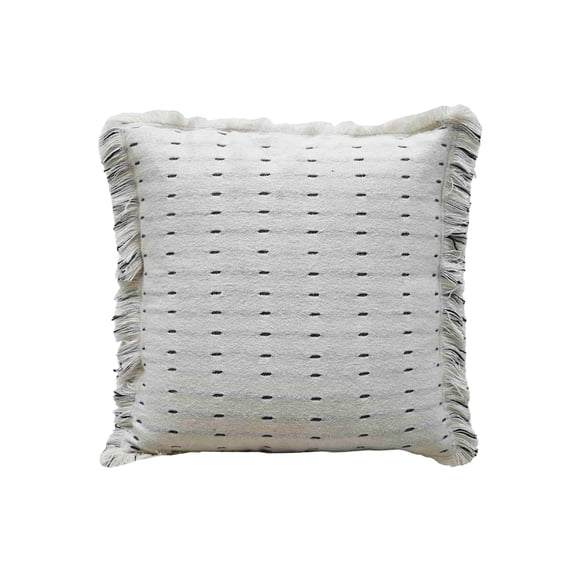Linden Street Layered Handwoven Super Soft Decorative Pillow, 20" x 20"