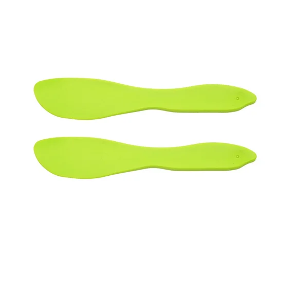 Linden Sweden Multi-Purpose Spreaders Set Of 2, Lime, Safe For Kids, Bpa-Free
