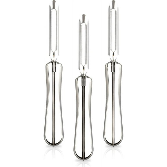 Linden Sweden Original Jonas Vegetable Peeler Stainless Steel 3 Pack