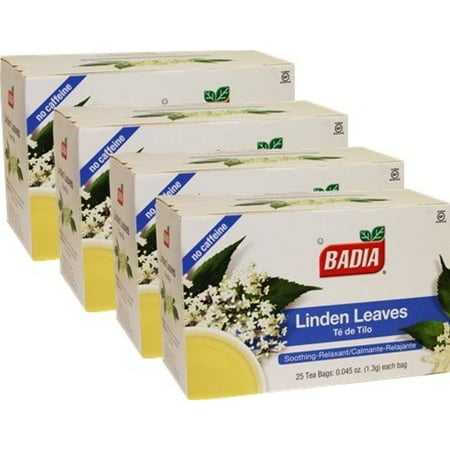 Linden Tea By Badia 100 Tea Bags