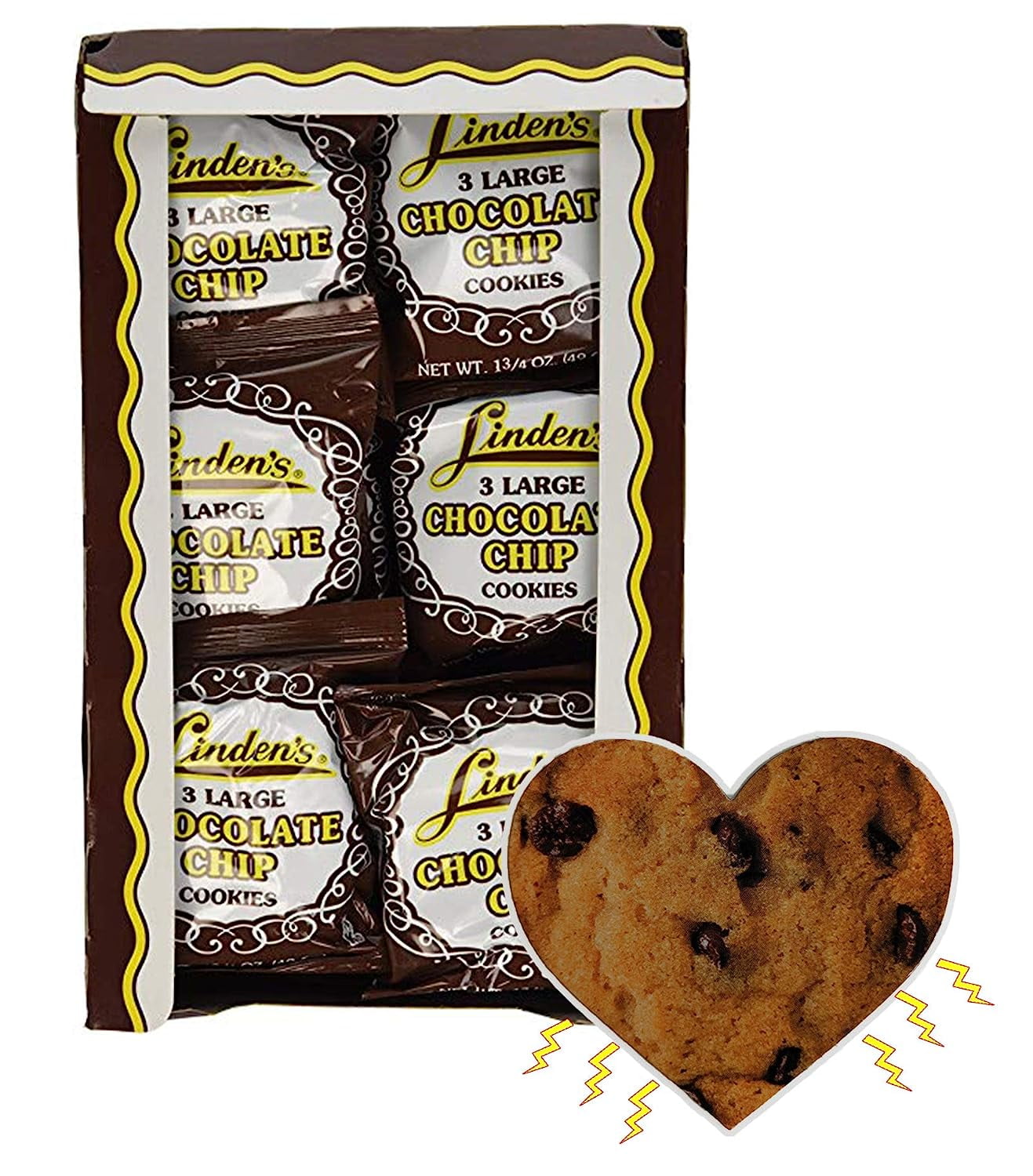 Linden's Cookies With Exclusive Inprimetime Cookie Heart