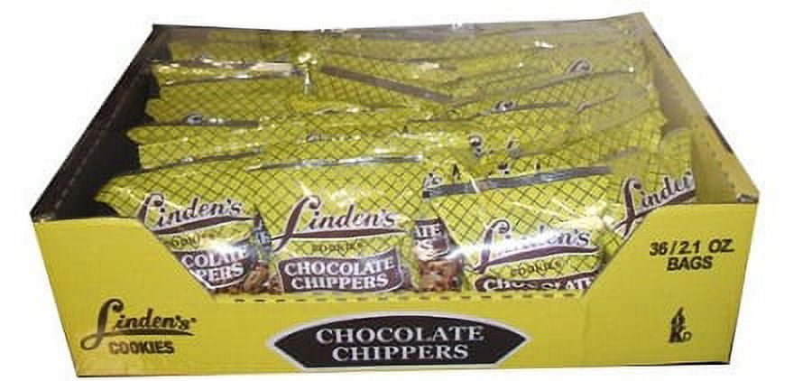 Lindens Chocolate Chippers Cookies, (Pack of 36)