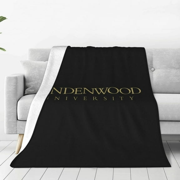Lindenwood University Logo Queen Blanket Lightweight Blanket for Bed, Sofa Microplush - Ultra Soft Warm Blanket