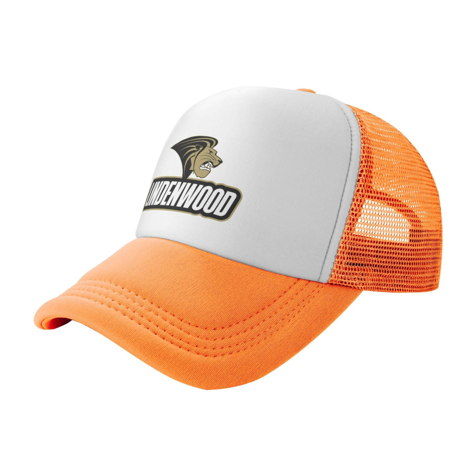 Lindenwood University Logo Trucker Hats,Adjustable Lindenwood University Logo Trucker Hats,Adjustable
