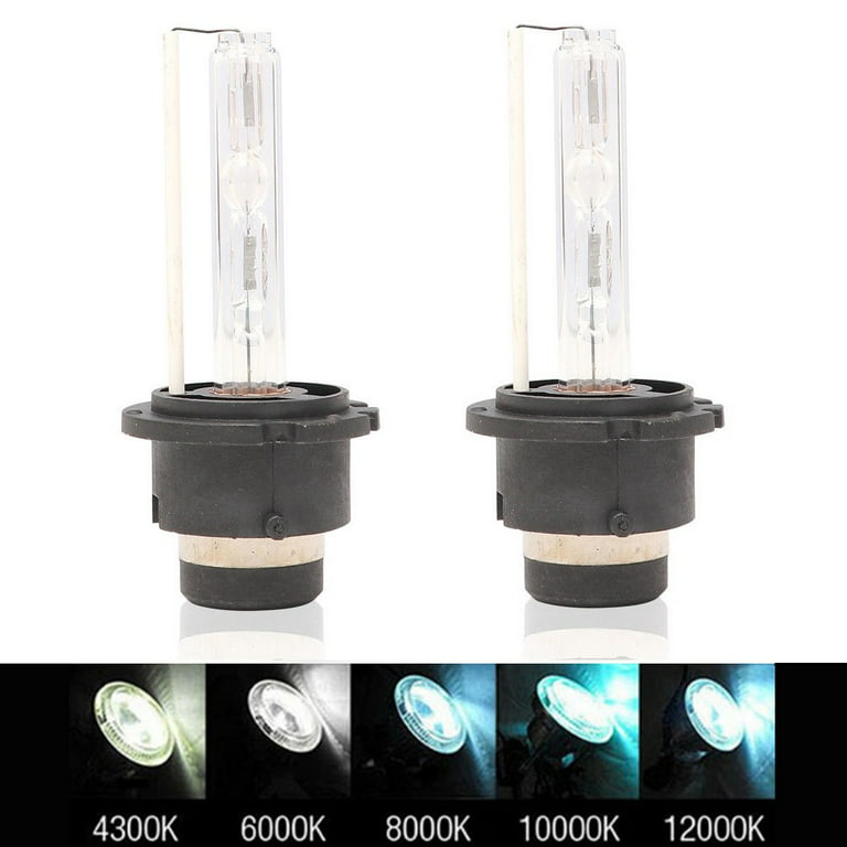 HYB 8000K 35W D2S Auto Xenon HID Headlight Replacement Bulb (Pack of 2)