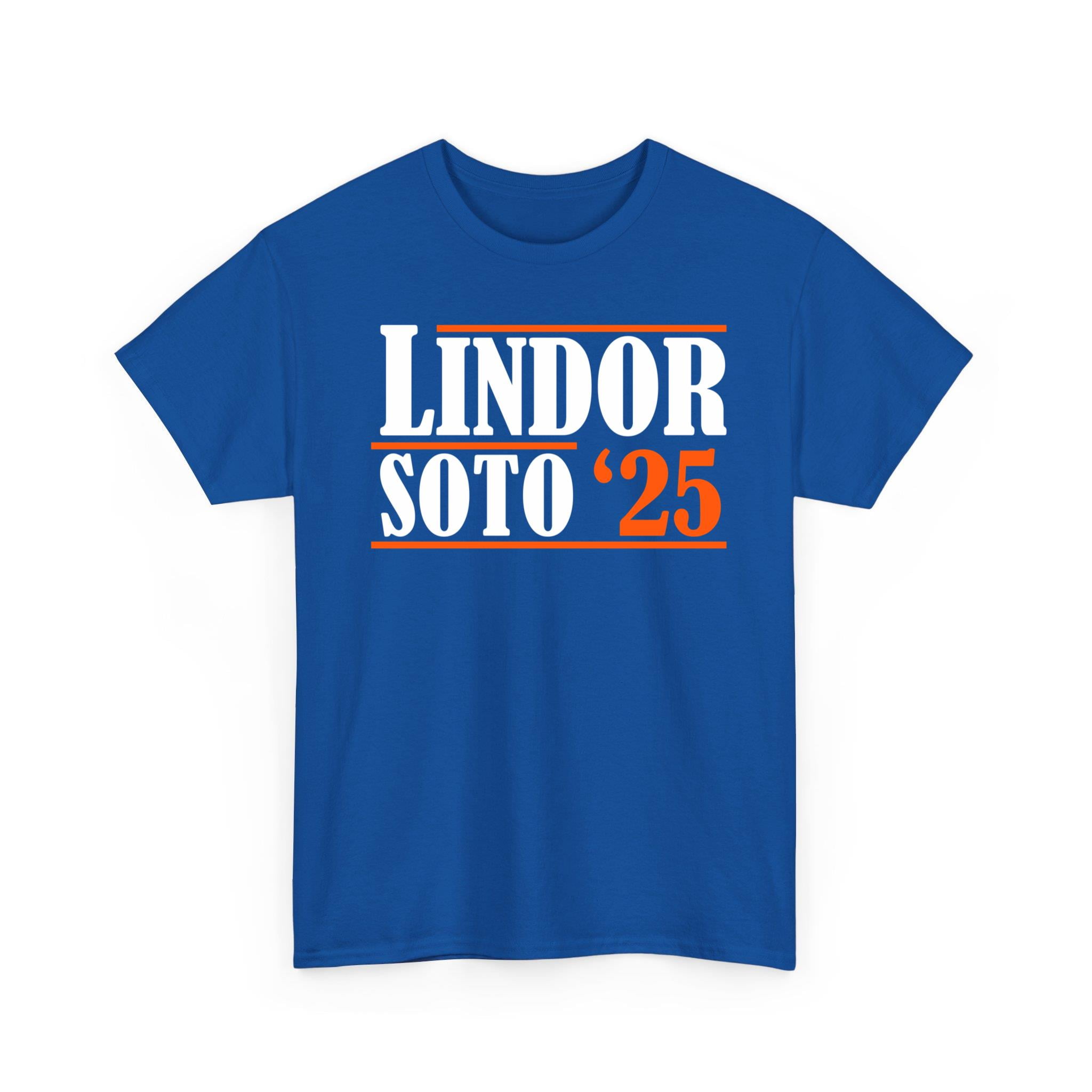 Lindor Soto 2025 New York Baseball TShirt, Gift for Men’s American