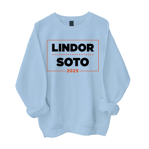 Lindor Soto '25 Sweatshirt, Lindor Soto 25 Sweatshirt, Lindor Soto 25 Shirt, Lindor Soto '25 Shirt, Lindor Soto 25, Lindor Soto '25