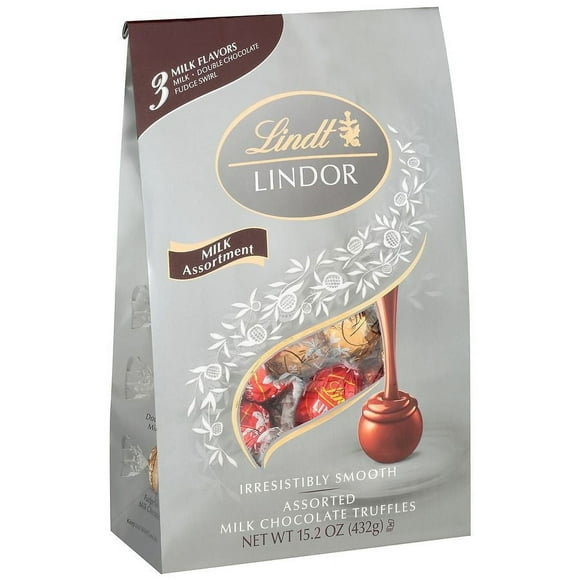 Lindor Truffles Milk Assorted 15.2 oz Pack of 2