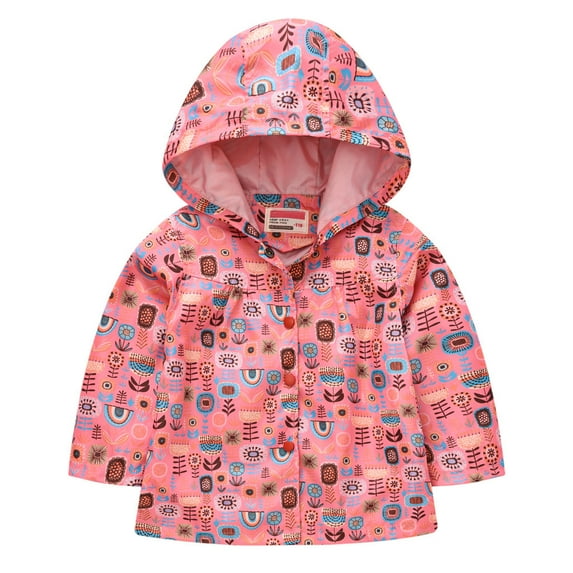 Lindreshi Baby Boy Clothes Clearance Toddler Kids Baby Grils Boys Outdoor Jacket Zipper Hooded Windproof Coat