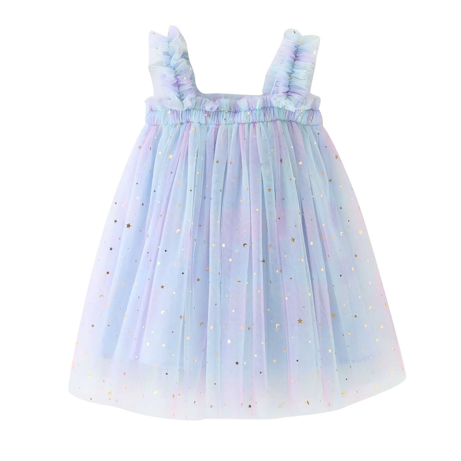 INFANTS HI LOW HEM DRESS STARGAZERS DAUGHTER