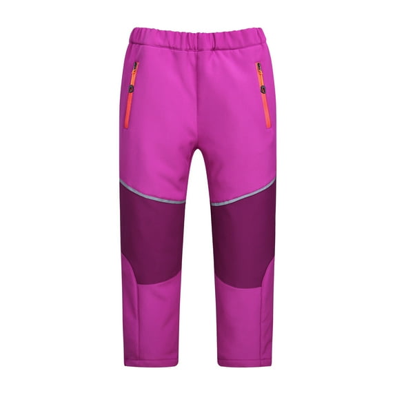 Lindreshi Boys Winter Coat Clearance Kids Baby Boys Girls Ski Suit Pocket Thicken Warm Trouser Pants