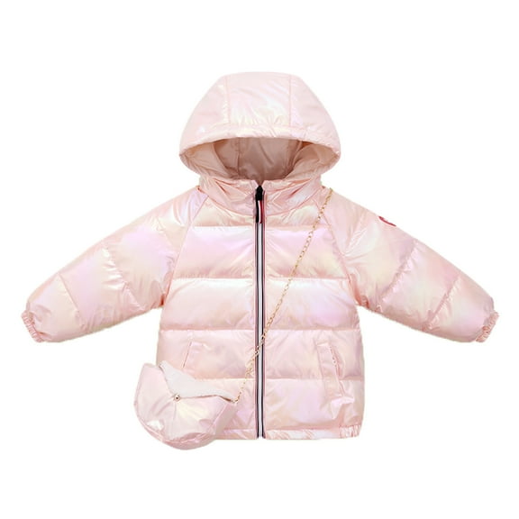 Lindreshi Boys Winter Coat Clearance Toddler Baby Girls Winter Windproof Coat Hooded Warm Outwear Jacket