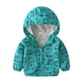 thumbnail image 1 of Lindreshi Boys Winter Coat Clearance Toddler Kids Baby Grils Boys Car Print Jacket Zipper Hooded Windproof Coat, 1 of 3