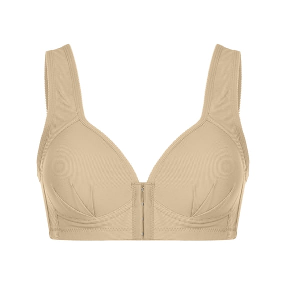 Lindreshi Bras for Women Plus Size No Wire Women's Bra Wire Free Underwear One-Piece Bra Everyday Underwear