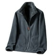 thumbnail image 1 of Lindreshi Cardigan Sweaters for Women Men's and Women's Double-Sided Fleece Jacket Women's Thickened Fleece Sweater Winter Warm Jacket, 1 of 2