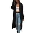 thumbnail image 1 of Lindreshi Cardigan Sweaters for Women Woman Fashion Long Sleeves Solid Color Loose Tops Blouse Sweater Cardigan, 1 of 5