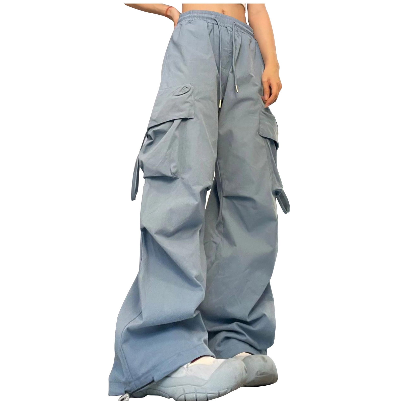 Lolmot Cargo Pants for Men Relaxed Fit Causal Slim Beach